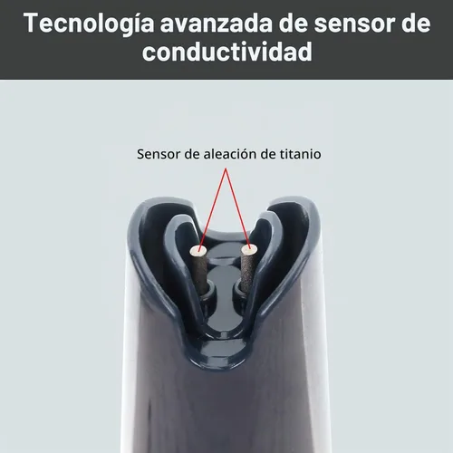 Vista 2 de Apera Instruments AI103G Serie GroStar GS3 EC/500ppm/700ppm Kit de Probador de Lápiz con Sonda EC de Titanio Reemplazable para Prueba de Calidad