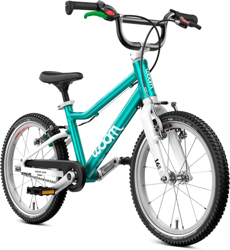 Vista 10 de woom GO 3 & GO 3 AUTOMAGIC Kids Bike, 16 Inch Lightweight, Ages 4-6 Woom Rojo