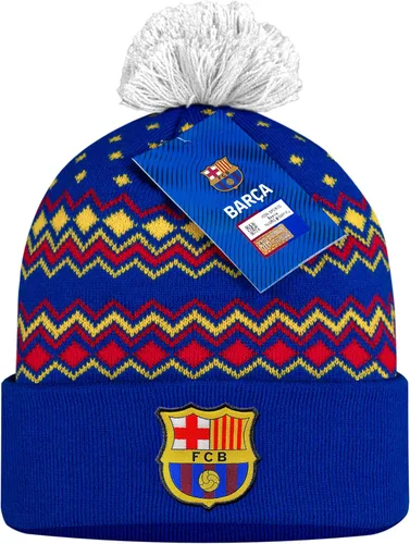 Vista 8 de Icon Sports Officially Licensed FC Barcelona Beanie 44_azul marino