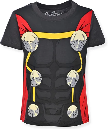 Vista 4 de Marvel Little Avengers - Juego de camiseta de manga corta para niño (4 unidades)
