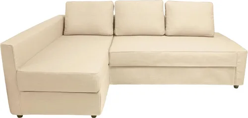 Vista 16 de IKEA Friheten - Funda de sofá cama para sofá cama pequeño, fundas de sofá para sala de estar con cojín y fundas de almohada (S-12, diván derecho)