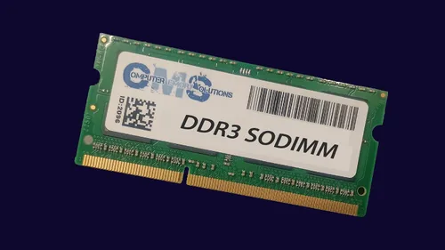 Vista 4 de CMS 8GB (2X4GB) DDR3 8500 1066MHZ No ECC SODIMM Memoria RAM Actualización Compatible con Dell® Latitude E6410, E6410 Atg Notebook - A35
