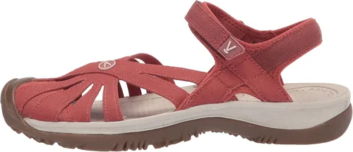 Vista 8 de KEEN - Sandalias Rose para mujer, rojo, 7
