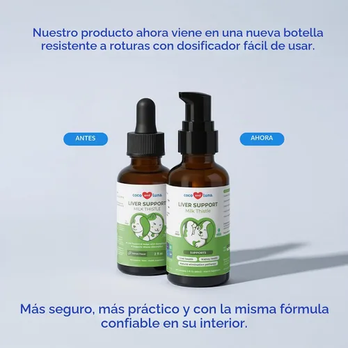 Vista 3 de Cardo mariano para perros, apoyo hepático, salud renal y desintoxicación, 2
