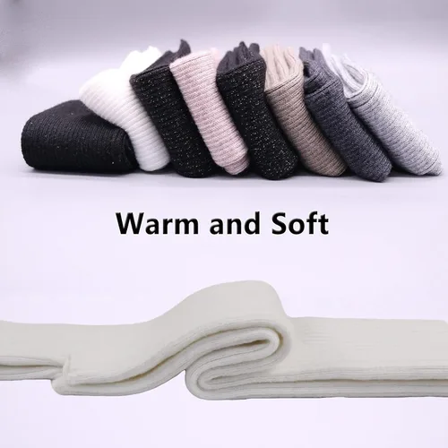 Vista 42 de Facecozy Calentadores de brazos para mujer, mezcla de lana de cachemira, guantes largos sin dedos para mujer, guantes para clima frío con agujero