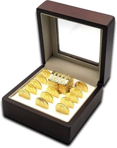Vista 2 de Accesorios de Boda Arras para Boda - Conjunto de Monedas Unity - Arras Matrimoniales - Monedas Clásicas Decorativas Hechas a Mano - Cofre Y Caja
