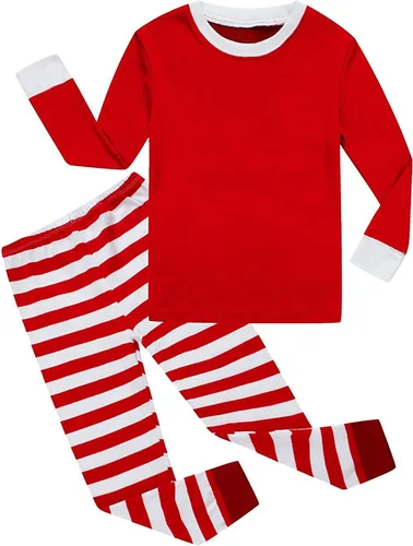 Vista 16 de KikizYe - Conjunto de pijamas para niños y niñas pequeños y grandes, ropa de dormir de 100% algodón 33/4 piezas/dinosaurio