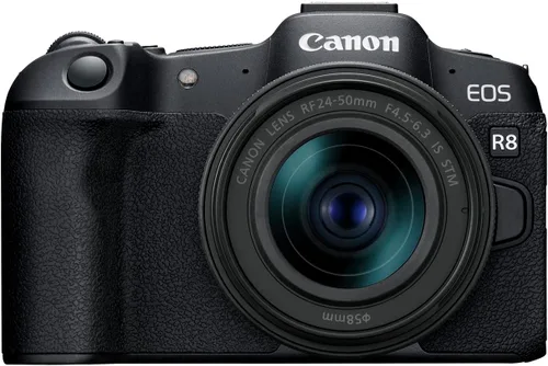 Vista 10 de Canon EOS R8 Cuerpo de Cámara Sin Espejo, Sensor CMOS de Marco Completo, 24.2 Megapíxeles, Video 4K 60p, Enfoque Automático Dual Pixel II, Cámara