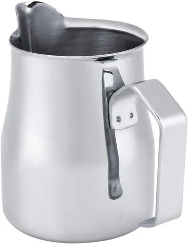 Vista 7 de Jarra de espuma de leche, grado premium cuidadosamente elaborada, segura, duradera, resistente al calor, resistente al óxido, café para cocina