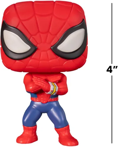 Vista 3 de POP Marvel: Spider-Man - Figura de vinilo de la serie de televisión japonesa, multicolor, estándar