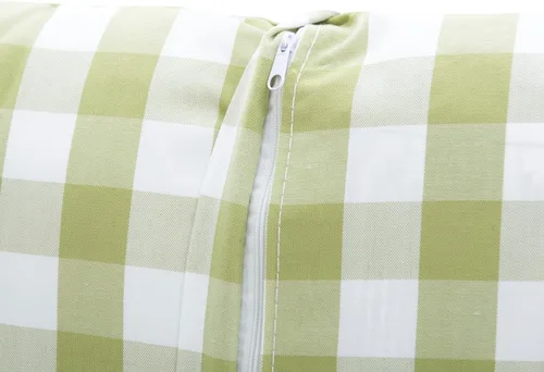 Vista 13 de Linon Harris Apple Verde 2 piezas de cojín de rincón con 3 almohadas de acento coordinadas de Linon - Solo se ajusta a la colección Harris Nook
