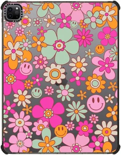 Vista 61 de CASETiFY Estuche de impacto para iPad Pro 12.9" (3ª/4ª/5ª/6ª generación) - Libro de composición Brachio - Negro transparente
