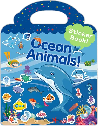Vista 18 de Benresive Reusable Sticker Book, Travel Stickers for Kids, Boys Girls Gift