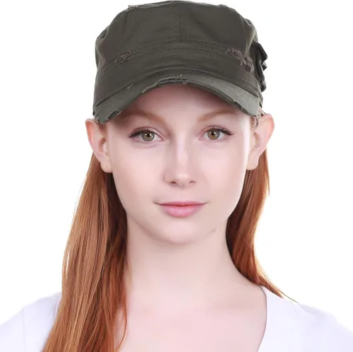 Vista 71 de Cadet Army - Gorra de estilo militar básico diario (ahora con la versión de bolsillo Stash)