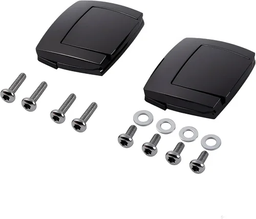 Vista 2 de Black Razor Chopped King Tour Pack Pestillos Compatible con Harley Touring Electra Glide Road Glide 1980-201