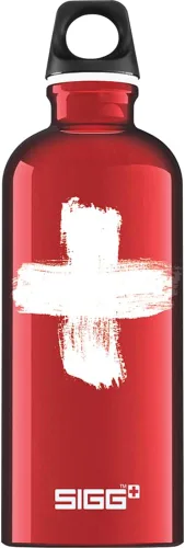 Vista 9 de Sigg - Botella de agua de metal reciclado - Traveller - Fabricada en Suiza - Para bebidas carbonatadas - Sin BPA - 20 Oz Glacier