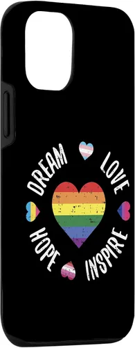 Vista 3 de Funda bi-sexual para iPhone 15 Dream Love Hope Inspire LGBTQ Orgullo Gay Trans Pan