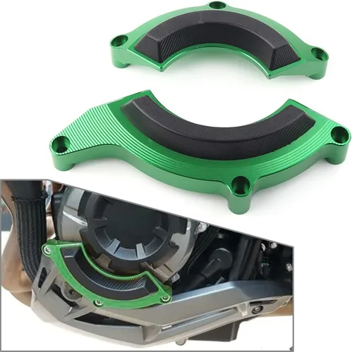 Vista 4 de Funda para motor de motocicleta Protector de choque deslizante para Kawasaki Z900 2017-2020