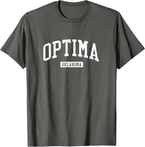 Vista 30 de Optima Oklahoma OK - Camiseta de diseño deportivo vintage, Negro
