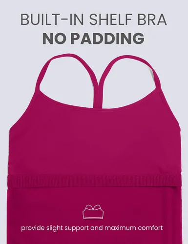 Vista 3 de CRZ YOGA Butterluxe - Camiseta sin mangas de maternidad con espalda en Y para mujer, fruncida, básica, sin mangas, atlética, para yoga