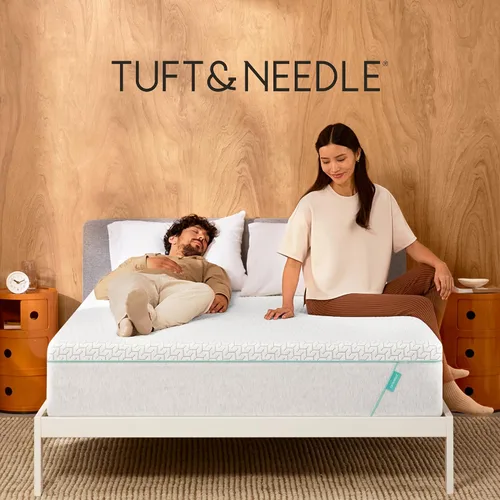 Vista 7 de Tuft & Needle Colchón híbrido tamaño individual mediano original en una