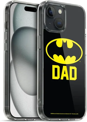 Vista 308 de Head Case Designs Funda de gel con licencia oficial de Batman DC Comics Bat Signal Logos [protección de grado militar] compatible con Apple iPhone 7