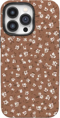 Vista 57 de Casely - Funda para iPhone 14 Pro Max, flores pintadas, Frida Kahlo Floral Girly, compatible con MagSafe