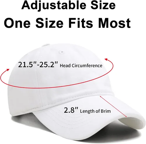 Vista 19 de NPJY Baseball Cap Golf Dad Hat Adjustable Original Classic Low Profile Hat Beige