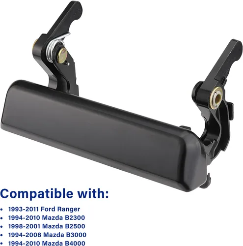 Vista 4 de Manija de metal para Ford Ranger 1993-2003, 1987-1998 Ford F150 F-250 F-350, Mazda B2300 B2500 B3000 B4000 1994-2010, reemplaza 79603 60305 F877