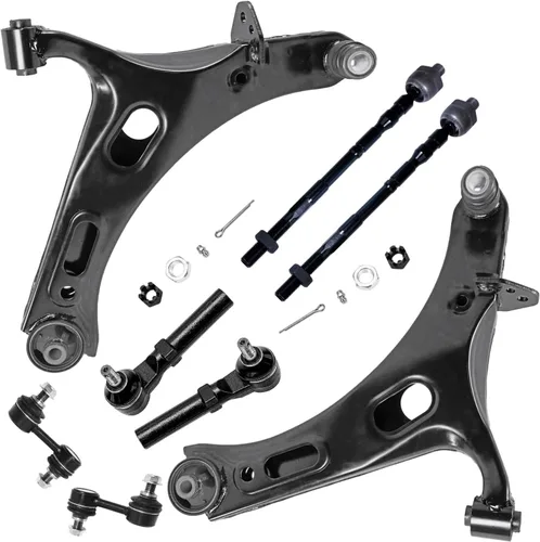 Vista 91 de Detroit Axle - Kit de brazos de control de extremo de 8 piezas para Toyota 2001-2003 Highlander 2002-2003 Camry Lexus ES300, 2 conjuntos de brazos
