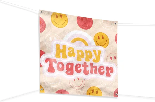 Vista 28 de Cartel de baby shower para uso en interiores y exteriores de 4 x 1 pies, pancarta grande personalizada y letreros con cuerda para colgar, telón