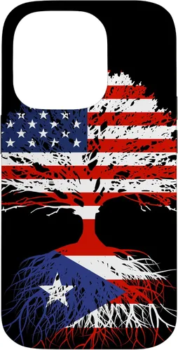 Vista 17 de Puerto Rico Boricuas Roots - Carcasa para iPhone 17, diseño de bandera estadounidense de Puerto Rico