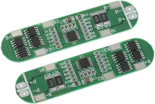 Vista 8 de 5 unids 1S 3.7 V 4A 18650 cargador PCB BMS placa de protección para celda de batería de litio de iones de litio