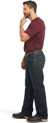 Vista 5 de ARIAT Rebar M4 Slim Fit Durastretch Straight Leg Jean - Vaqueros de trabajo para hombre