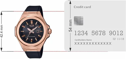 Vista 7 de Casio Reloj analógico casual de cuarzo para mujer Baby-G Casio MSG-S500G-1A, Blanco