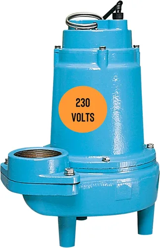 Vista 9 de Little Giant 16S-CIM 230V, 1 HP Bomba manual de aguas residuales/efluentes
