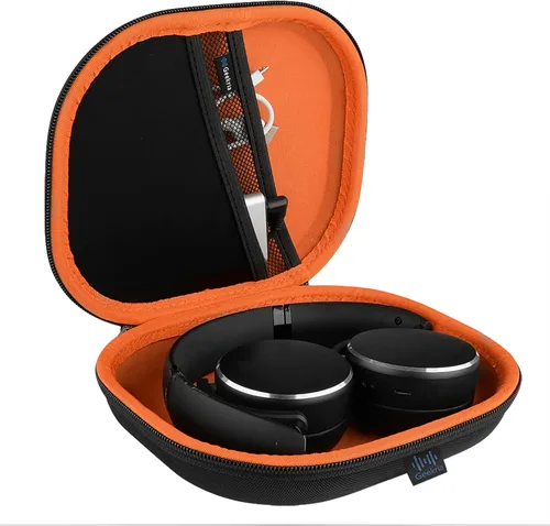Vista 3 de Geekria Shield - Funda para auriculares compatible con AKG Y55, Y50BT, Y50, Y500, Y45BT, Y400BT, Y400, N60NCBT y más, bolsa de transporte de viaje