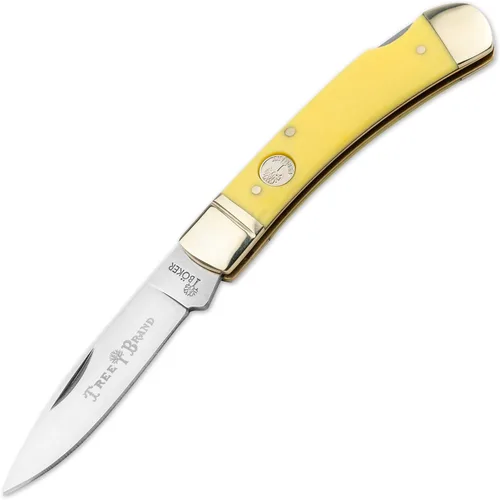 Vista 5 de Böker Lockback - Cuchillo de bolsillo de 2.95 pulgadas, ciervo auténtico, serie tradicional 2.0, fabricado en Alemania