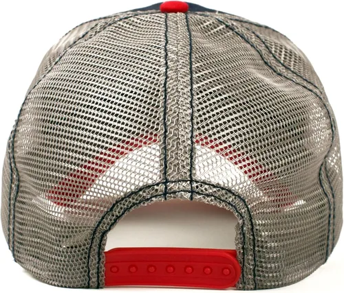 Vista 3 de Tee Luv Chevy Hat - Gorra de béisbol patriótica con logotipo de coche Chevrolet Bowtie