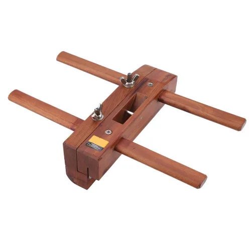 Vista 6 de Plano de mano de doble mango, plano de recorte de alisado de madera de palisandro de precisión para reparación de muebles de carpintería