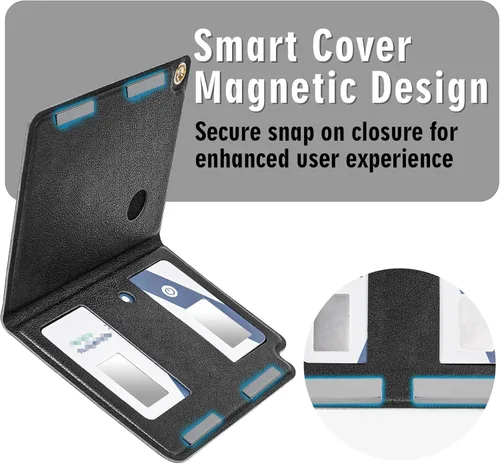 Vista 4 de MGZNMTY Estuche de viaje rígido portátil para AliveCor Kardia Mobile Card Monitor de frecuencia cardíaca/tarjeta Kardiamobile Dispositivos