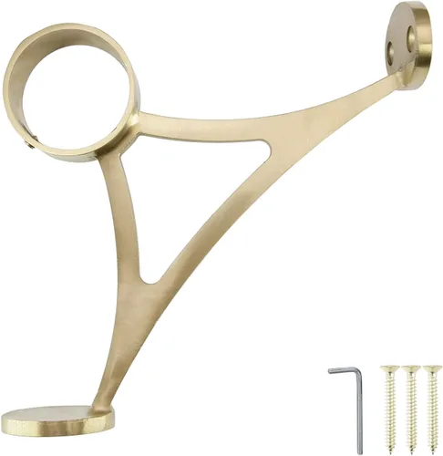 Vista 5 de Soporte de riel de pie de acero inoxidable 316 de grado para barra de pie de 2 pulgadas de diámetro exterior, acabado negro mate, 1 unidad