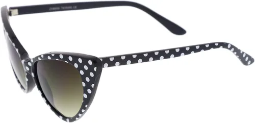 Vista 4 de zeroUV - Lentes de sol para mujer diseño retro de grandes ojos de gato 2126 pulgadas