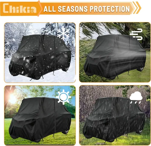 Vista 8 de UTV 4-6 plazas cubierta para Cfmoto Uforce 800XL 1000XL U10 XL PRO