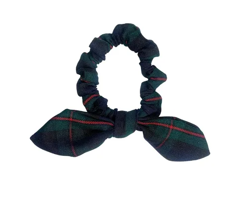 Vista 59 de Back to School/Uniform Plaid Scrunchie bunny ear Bowknot/School Uniform Plaid/Ponytail Bow Scrunchie/Plaid Accessories (Plaid 42-Bernards)