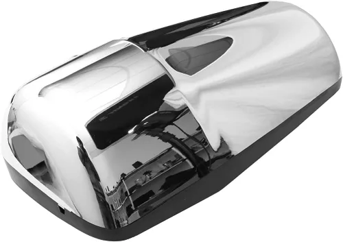 Vista 4 de Espejo de puerta para KENWORTH T680, reemplazo del espejo de puerta cromado motorizado del lado del conductor para KENWORTH T680 T880, izquierdo