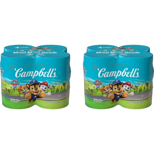 Vista 20 de Campbell's Sopa condensada para niños, pasta de Disney Princess Cool Shapes con pollo en caldo de pollo, lata de 10.5 onzas (paquete de 4)