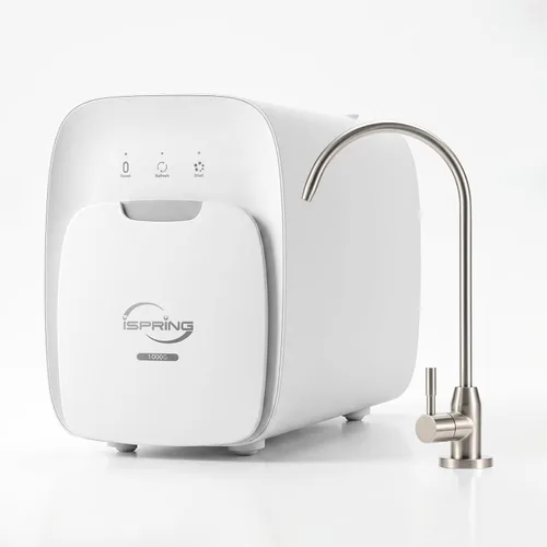 Vista 14 de iSpring RO600BN Sistema de ósmosis inversa sin tanque debajo del fregadero, sistema de ósmosis inversa de flujo rápido de 600 GPD, sistema de filtro