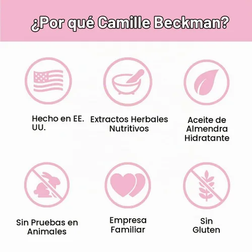 Vista 6 de Camille Beckman Crema de terapia de manos de glicerina, Signature Camille, 1.35 onzas