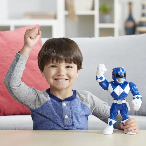 Vista 7 de Power Rangers Playskool Heroes Mega Mighties Blue Ranger Marrón/a